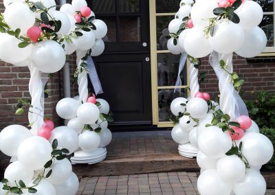 Ballondecoraties voor uw trouwdag