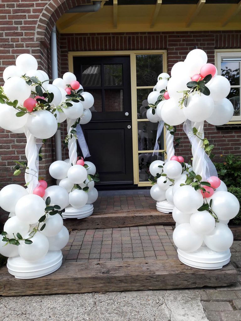 Ballondecoraties voor uw trouwdag