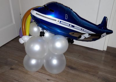 Ballonvouwen vliegtuig