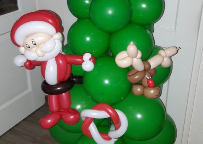 Ballonvouwen kerstboom