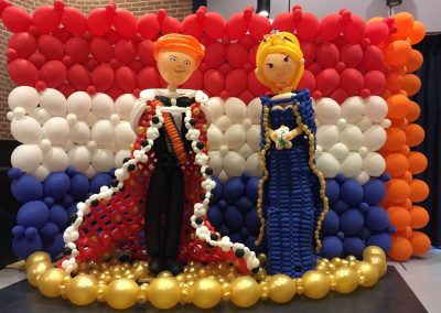 Ballonvouwen willem alexander